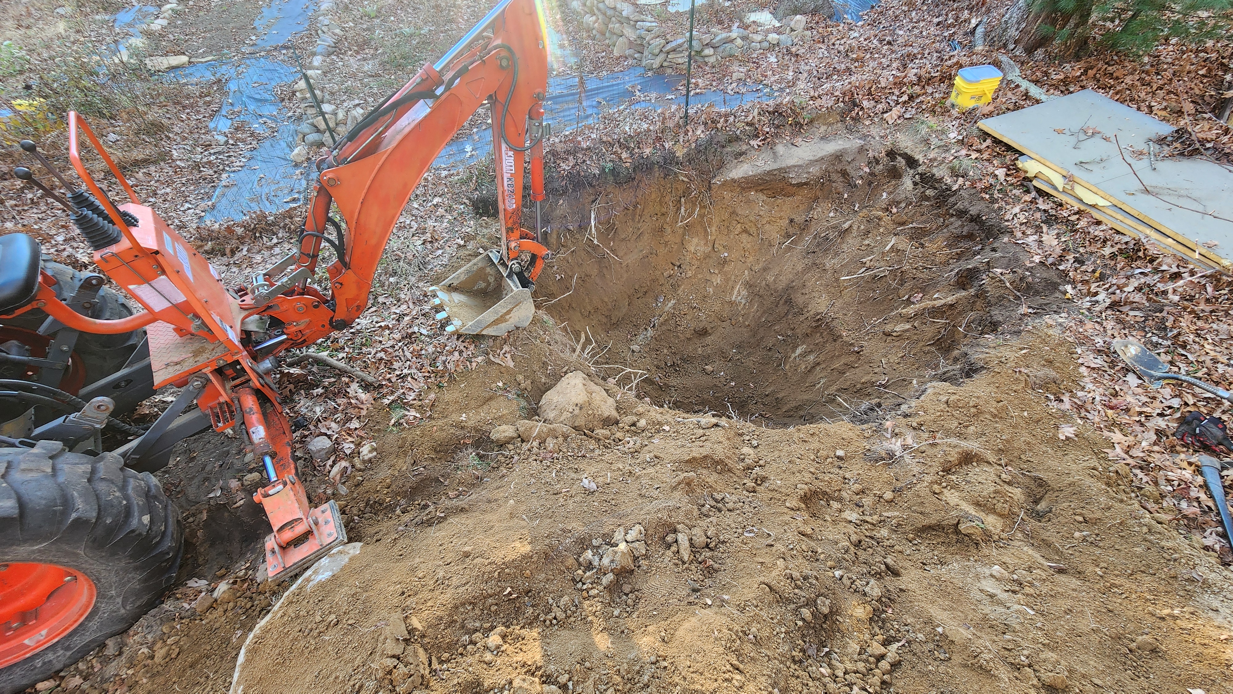 Underground greenhouse construction